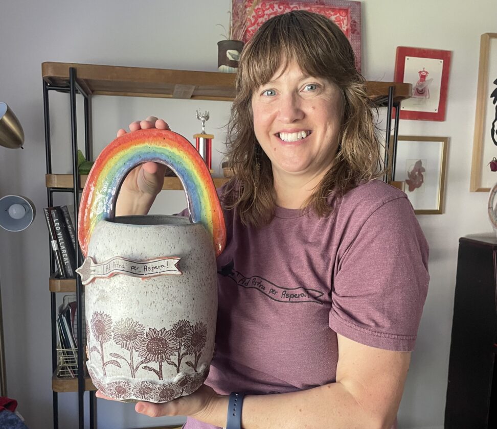 For this local artist and many others, Lawrence’s Art in the Park is the biggest event of the year